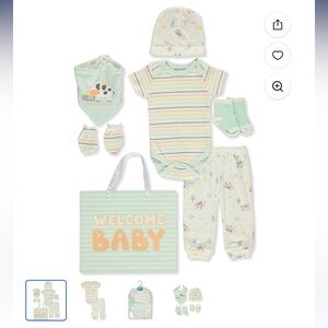 Baby Views 8-Piece Layette Gift Set - multi, 3 - 6 months
